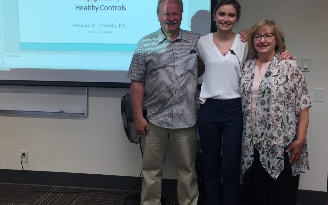 Congratulations to Veronica Letawsky on her successful master’s thesis defense: Si-Lab’s first thesis student!